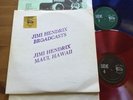 JIMI HENDRIX Broadcasts 2xLP Maui, Hawaii TMOQ Red/Blue Colored Vinyl RARE Nice