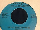 COMPASS that's enough for me 45 TRUE LOVE M- crossover soul modern funk obscure