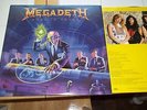 1990 Megadeth, Rust in Peace, Capitol C1-591935 Thrash Metal LP 33RPM NM/VG+ 12