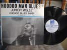 JUNIOR WELLS HOODOO MAN BLUES KILLER BLUES LP ON DELMARK DS-612