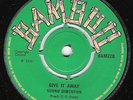 killer BAMBOO BAM22 - JACKIE MITTOO (A Ellis?) Give It Away / LARRY & ALVIN Girl