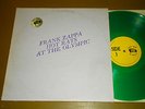 Frank Zappa - Hot Rats at the Olympic LP (TMOQ) green vinyl VG+