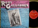 RORY GALLAGHER, BLUEPRINT /3rd ALBUM TASTE/ LP 1973 UK 1ST PRESS A//1B//1 EX/EX-