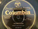 Columbia 15120D Chris Bouchillon TALKING BLUES E+  1927 nice guitar