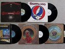Lot  5 Grateful Dead LPs  American Beauty, Blues for Allah, Steal Your Face...