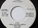 GINO PARKS & LOVE-TONES-FIRE /FOR THIS I THANK YOU - WLP-NORTHERN R&B 45 on TAML