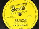 Hear R&B 78 Faye Adams - The Hammer / Anytime Anyplace Anywhere On Herald