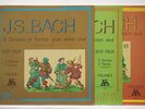 DEVY ERLIH - JS BACH sonatas & partitas for violin solo RARE ADES stereo 3xLPs