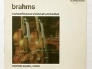 MICHELE AUCLAIR - BRAHMS violin concerto FONTANA stereo LP EX+
