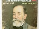 PASCAL ROGE, DUTOIT - SAINT-SAENS the 5 piano concertos DECCA 3xLPs box NM