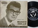 Buddy Holly - Rave On. 1958 UK Coral Tri-Centre 7