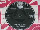 Elvis Presley - Heartbreak Hotel / All Shook Up 1958 Rare RCA Tri-centre 45rpm