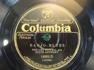 78 RPM  PEG LEG HOWELL & EDDY ANTHONY - COLUMBIA 14382  BANJO BLUES E+