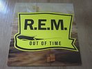 R.E.M. Out Of Time Vinyl LP 1991 INSERT