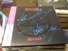 Motley Crue SIGNED SHOUT AT THE DEVIL JAPAN LP TOMMY, NIKKI, VINCE AND MICK