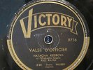 78 T NATACHA KEDROVA  PALI RAJNA LA PETITE LUMIERE VALSE D'OFFICIER VICTORY 9716
