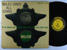 MILES DAVIS ALL STARS Walkin' LP on Prestige NYC DG mono