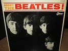 THE BEATLES 'MEET THE BEATLES RED WAX JAPAN VINYL LP OR-8026 PLAYS NEAR-MINT