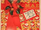 MAE WEST Mae In December LP Vinyl AEI-2104 Santa Christmas RARE Q-782