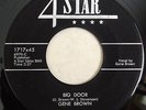 4 STAR 1717 Gene Brown orig Rockabilly 45 Mint Minus Big Door