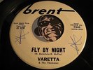 VARETTA & THOMASES Northern Soul 45 Brent #7040 Fly By Night b/w Breaking M-