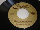 MOD SOUL- GLORIA ANN TAYLOR- SELECTOR SOUND 45 RPM- LOVE IS A HURTING THING-HEAR