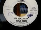Curly Moore - Don't Pity Me / You Don't Mean