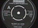 NIGHT OWL by BOBBY PARIS / YOU DIDNT SAY A WORD by YVONNE BAKER