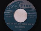 rare Soul R&B 45 RUTH CHRISTIE make the devil stop messin' TIDE Listen
