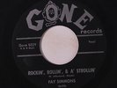 rare R&B 45 FAY SIMMONS rockin rollin & a strollin GONE Listen