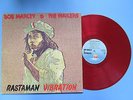 REGGAE LP - BOB MARLEY & THE WAILERS - Rastaman Vibration - Sweden-76 RED VINYL