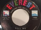 Rockabilly 45 Randy Lee Tell Me on Everest PROMO VG++ HEAR