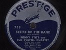 Prestige 758 Sonny Stitt Bud Powell Quartet Strike Up The Band 78 Excellent