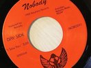 NOBODY i saw you / heavens love 45 on NOWHERE -- rare boogie synth funk -- HEAR
