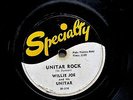 R&B BLUES NOVELTY 78: WILLIE JOE & His UNITAR - Unitar Rock (one-string guitar)