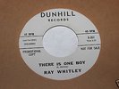 Ray Whitley There Is One Boy b/w Ive Been Hurt RARE White Label Promo 45 *MINT*