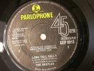THE BEATLES - LONG TALL SALLY GEP 8913 - SOLID CENTRE - RARE UK EP PARLOPHONE