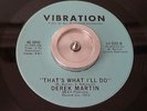 derek martin THAT'S WHAT I'LL DO/FALLING OUT OF LOVE sweet soul crossover MINTY