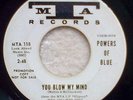 POWERS OF BLUE You Blow My Mind orig 1967 MTA US garage psych promo 7