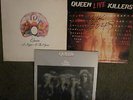 Queen 3LP lot,all original pressings/Live Killers,Night At The Opera,The Game
