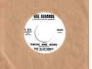 CLEFTONES  Northern/doo-wop 45  There She Goes / Lover Come Back To Me - NM