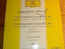 AMADEUS QUARTET ARONOWITZ Mozart String Quintets LP DGG SLPM FIRST STEREO (1960)