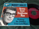 RARE BUDDY HOLLY USA EP Picture Sleeve / Canada EP Brown Eyed Handsome Man 81193