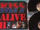 Kiss Alive II 2LP EX/EX 1977 Gatefold