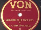 78 rpm, L. C. Green, Sam Kelly,Von label, Detroit Blues, 1952, Rare, E-