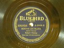 Robert Petway 78 r.p.m. In The Evening / Bertha Lee Blues   Bluebird 9008 VG+