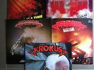 5 LPs von Krokus One Vice, Alive And Screamin, Hardware, Metal Rendez, Changes
