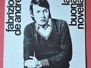 FABRIZIO DE ANDRE' LA BUONA NOVELLA  LP RICORDI SMRL6230 ISSUE 1970 INNER SLEEVE