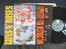GUNS N' ROSES appetite for destruction banned cover LP '87 w/lyric inner import