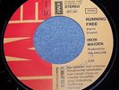 Iron Maiden - 7'' - Running Free - Germany - EMI 1c006-07261 - EMI label